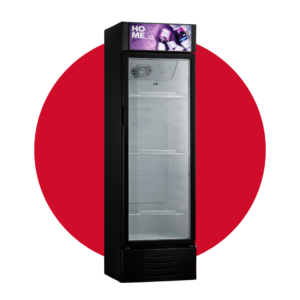 VITRINA HOME 309 LITROS NEGRA