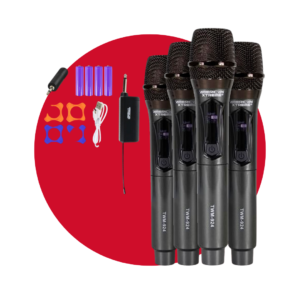 MICROFONO INALAMBRICO 4 PIEZAS TWM-924