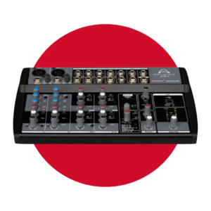 CONNECT-1002FX-USB Mezclador Analógico 10 canales WHARFEDALE CONNECT 1002FX-USB