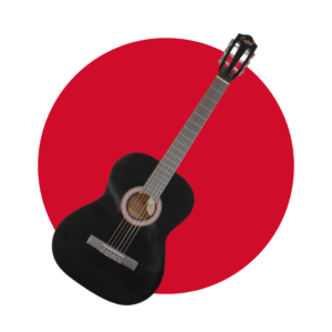 Guitarra Clásica mástil caoba 39" ENGLAND LEGENDS EL-GC 01 NG