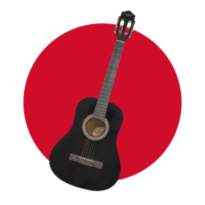 GUITARRA CLASICA 36" COLOR NEGRO ENGLAND LEGENDS