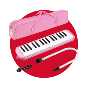 Melódica 32 teclas color rosado ENGLAND LEGENDS EL-SM32R