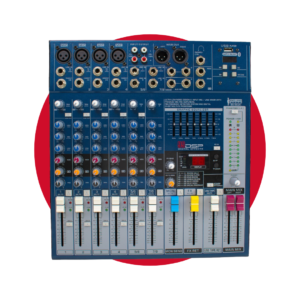 CONSOLA ENGLAND SOUND DE 8 CANALES ANÁLOGAS