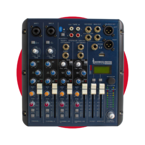 CONSOLA ENGLAND SOUND DE 6 CANALES