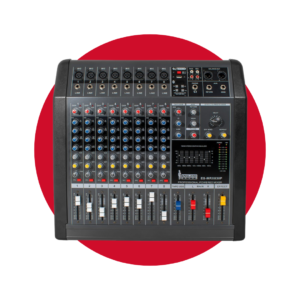 Mixer Profesional 8 canales 382W ENGLAND SOUND ES-MRX838P