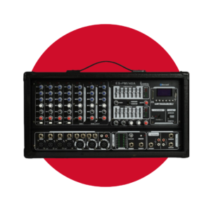 Mezclador Amplificado 7 entradas 500W ENGLAND SOUND ES-PM740A