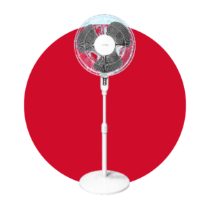 VENTILADOR SMC PEDESTAL 16" BLANCO