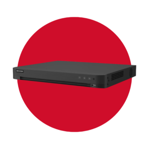 DVR Hikvision AcuSense 1U H.265 1080p de 32 canales