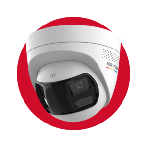 Cámara IP Hikvision con lente dual de 6 MP ángulo amplio ColorVu