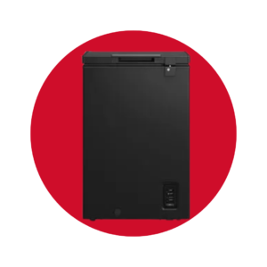 Congelador Horizontal Electrolux 95L Inverter Negro con Función Turbo