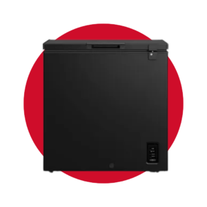 Congelador Horizontal Electrolux 197L Inverter Negro con Función Turbo