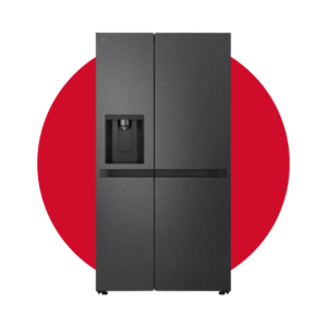 VS25LQIK (1) Refrigeradora LG Side by Side 621L Smart Inverter Essence Matte Black