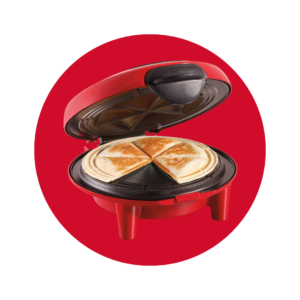 MAQUINA QUESADILLERA HAMILTON BEACH ROJA