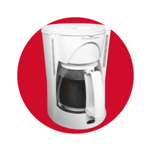 CAFETERA BLANCA 12 TAZAS PROCTOR SILEX