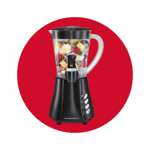 Licuadora Hamilton Beach Wave Station® jarra plástica 48 oz y boquilla dispensadora