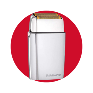 Afeitadora BaBylissPRO Inalámbrica Foil Plateada