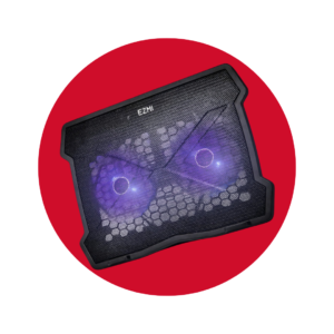 VENTILADOR GAMING PARA PORTATIL CON ILUMINACION