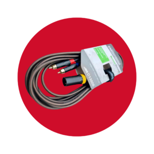 CABLE DE AUDIO PLUG RCA 5M