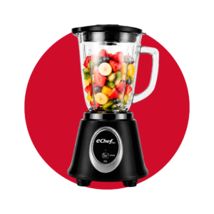 LICUADORA CLASICA E-CHEF 1.5LTS NEGRA