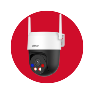 Cámara Dahua Wi-Fi 5 MP con focal fijo para exteriores con giro e inclinación
