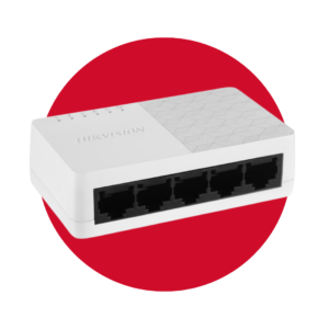 DS-3E0505D-O Switch Gigabit de plástico de 5 puertos Hikvision