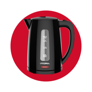 Hervidor Eléctrico Prima Negro 1.7L 1500W