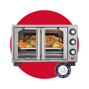 Horno Oster con Freidora de Aire 25 LTS Gris