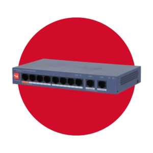 DH-CS4010-8ET2GT-60 Switch Dahua gestionado en la nube de 10 puertos con PoE de 8 puertos