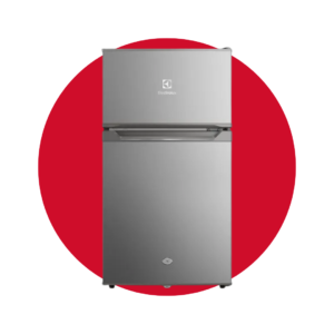 ERT95S3Q5AS Mini Nevera Top Freezer Electrolux Frost 83L Gris