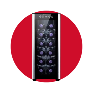 EWW123XSLB Vinera Electrolux 12 Botellas Con Panel Digital Led