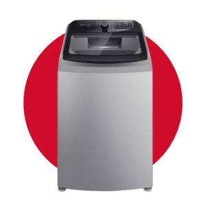 Lavadora Electrolux Carga Superior 22kg con Cierre Fácil Gris LS22D