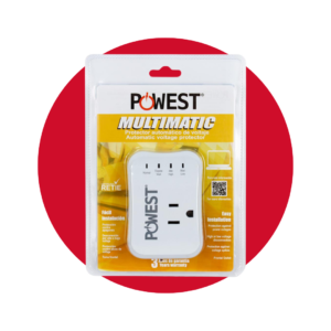 NPRMUL-7280 PROTECTOR DE VOLTAJE POWEST 120V/10A MULTIMATIC