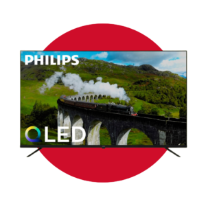 Smart TV PHILIPS 65" 4K UHD QLED Google tv