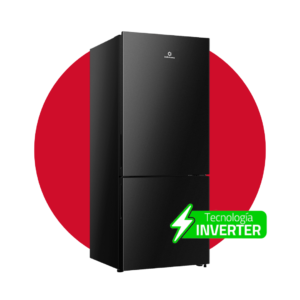 REFRIGERADORA INDURAMA BOTTOM MOUNT 404 LITROS NEGRA | RI - 6451 NE