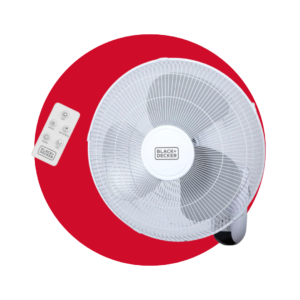 VENTILADOR DE PARED BLACK+DECKER 16" BLANCO