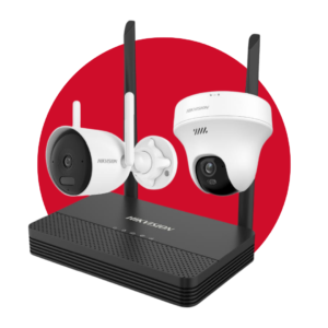 DS-NKS4245WBTH KIT EASY LINK HIKVISION GRABADOR + 2 CAMARAS IP WIFI
