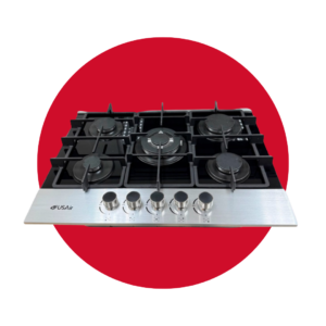 F5-B703WO ENCIMERA USAIR 5 QUEMADORES 70CM