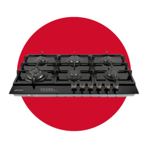 F6-B90L2BWO ENCIMERA USAIR 6 QUEMADORES 90CM
