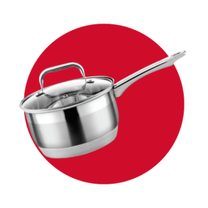 CACEROLA HAUS ROLAND ACERO INOX 18CM