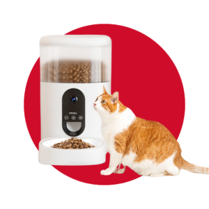 PET-PF1-4LSN Comedero inteligenta para mascotas PF1 con cámara