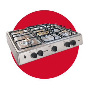 POTENZA-INOX COCINETA ECOLINE POTENZA 5 QUEMADORES