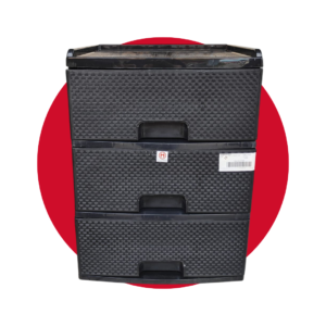 CAJONERA ZITRO 3 PISOS RATAN