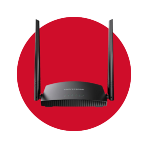 DS-3WR4G3N Router Hikvision Wi-Fi 4G LTE de 300 Mbps
