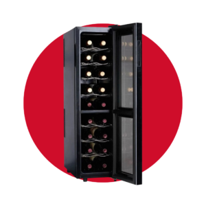 Vinera Frigidaire 53 Ltrs. 18 botellas FWW183XBLB