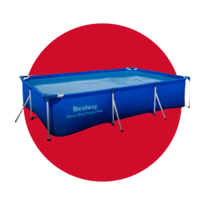 PISCINA TUBO RECTANGULAR 3.0X2.01X66CM