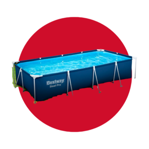 PISCINA RECTANGULAR BESTWAY 400X211X81CM