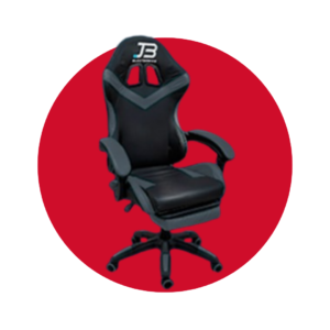 SILLA GAMER JB ELECTRONICS NEGRO/GRIS