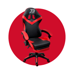 SILLA GAMER JB ELECTRONICS NEGRO/ROJO