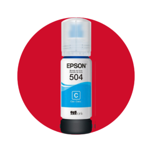 TINTA EPSON T504 CIAN 70ML
