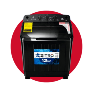 3LAZI010003 LAVADORA ZITRO DOBLE POZO 12KG